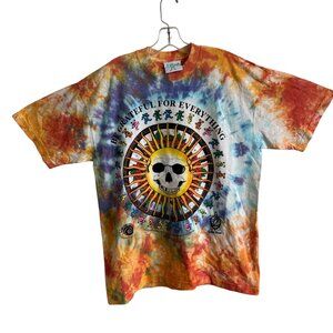Grateful Dead Online Ceramics Tie Dye Short Sleeve T-Shirt Size L Mens Large Tee